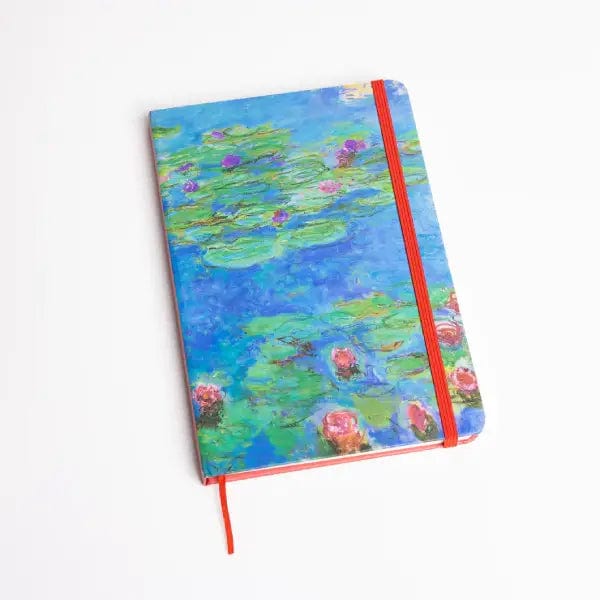 Today is Art Day Notebook - Ruled Water Lilies Today is Art Day - Claude Monet Ruled Notebooks