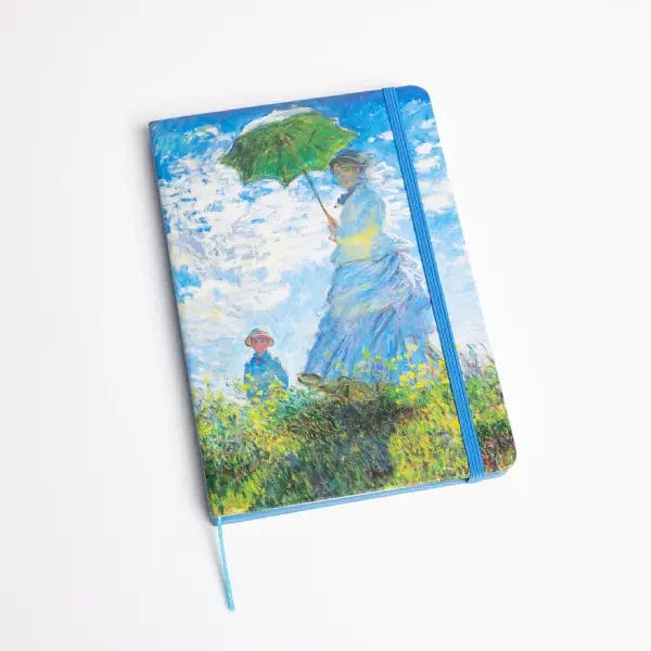 Today is Art Day Notebook - Ruled Woman with a Parasol Today is Art Day - Claude Monet Ruled Notebooks
