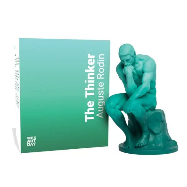 Today is Art Day Sculpture Today is Art Day - The Thinker Statue