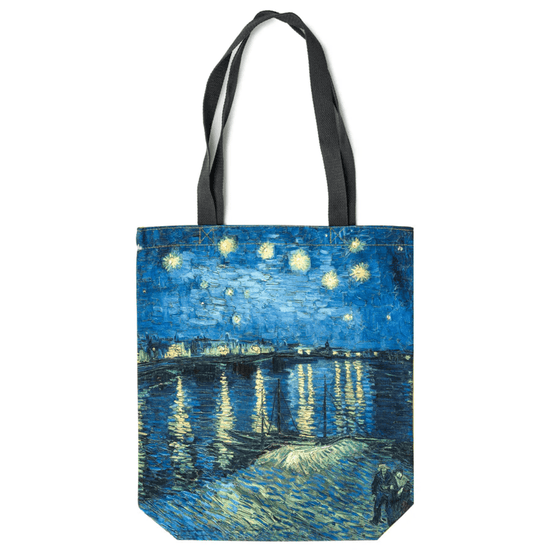 Today is Art Day Tote Bag Starry Night over the Rhone Today is Art Day - Tote Bags