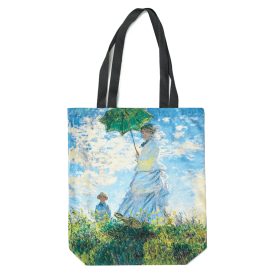 Today is Art Day Tote Bag Woman with a Parasol Today is Art Day - Tote Bags