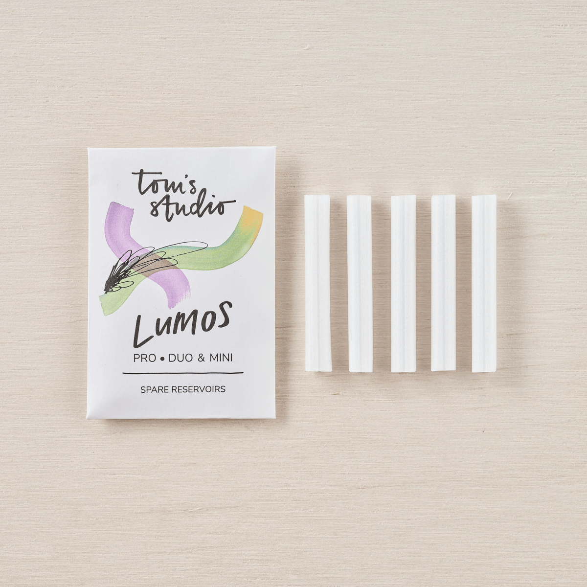 Tom's Studio Fountain Pen Accessory Tom's Studio - Lumos Mini - Spare Reservoirs - 5 Pack