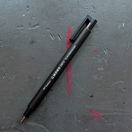 Tombow Eraser Black Tombow - MONO Zero - Mechanical Erasers - Round