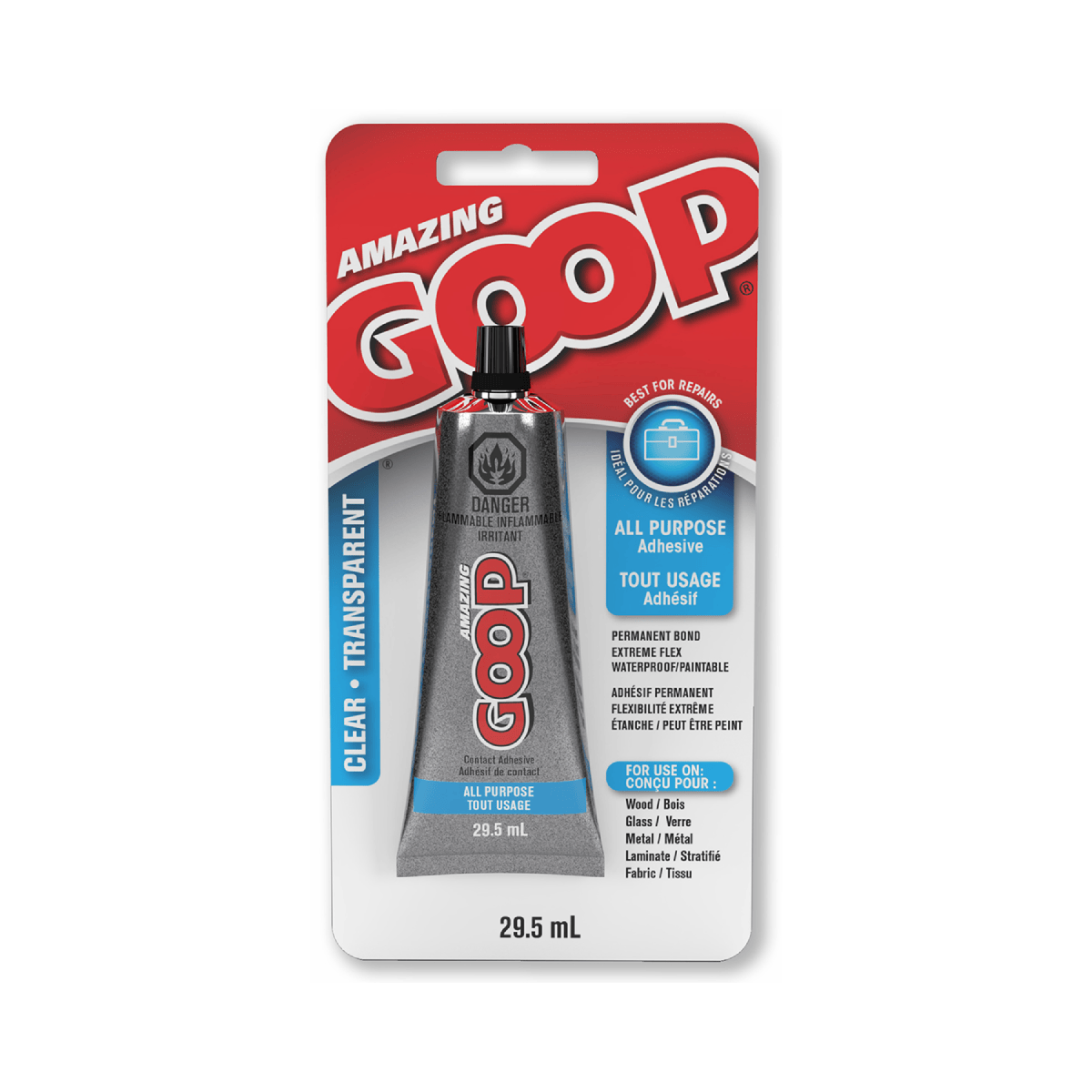 Toolway Adhesive Amazing Goop - All Purpose Adhesive - 29.5mL Tube