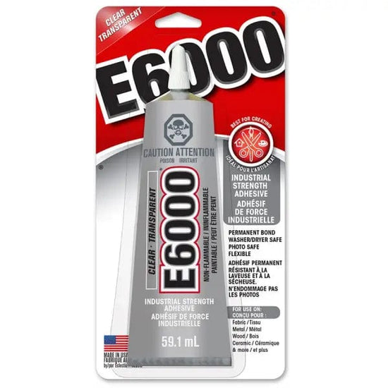 Toolway Adhesive E6000 - Craft Adhesive - 59.1mL Tube