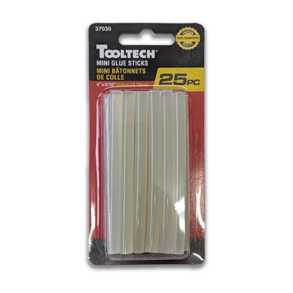Toolway Hot Glue Sticks Tooltech - Mini Glue Sticks - 25 Pack