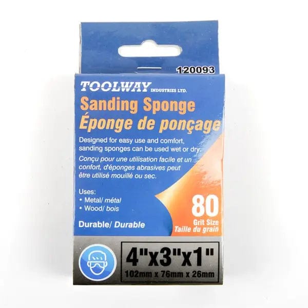 Toolway Sandpaper Toolway - Sanding Sponge - Item #120093