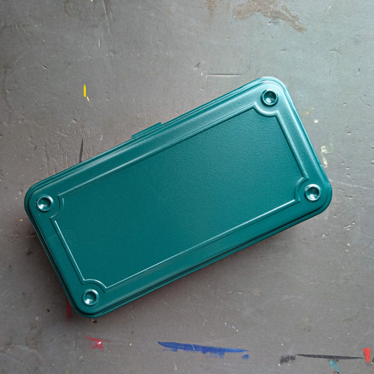 Toyo Steel Storage Container Antique Green Toyo - Tool Boxes - T-190 - Large