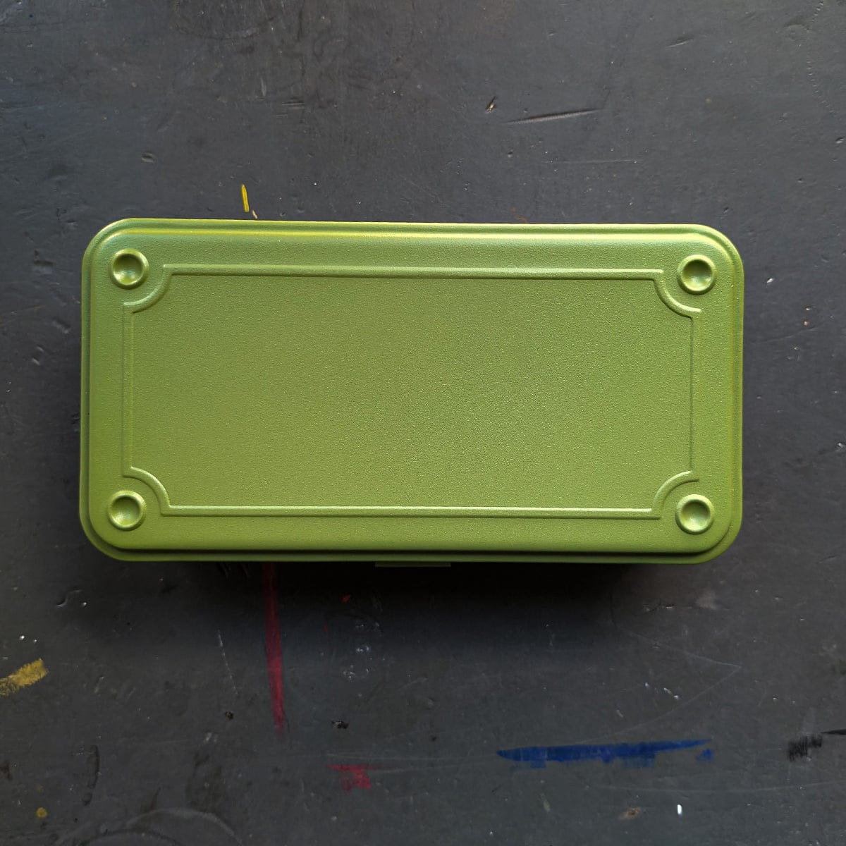 Toyo Steel Storage Container Japanese Tea Green Toyo - Tool Boxes - T-190 - Large