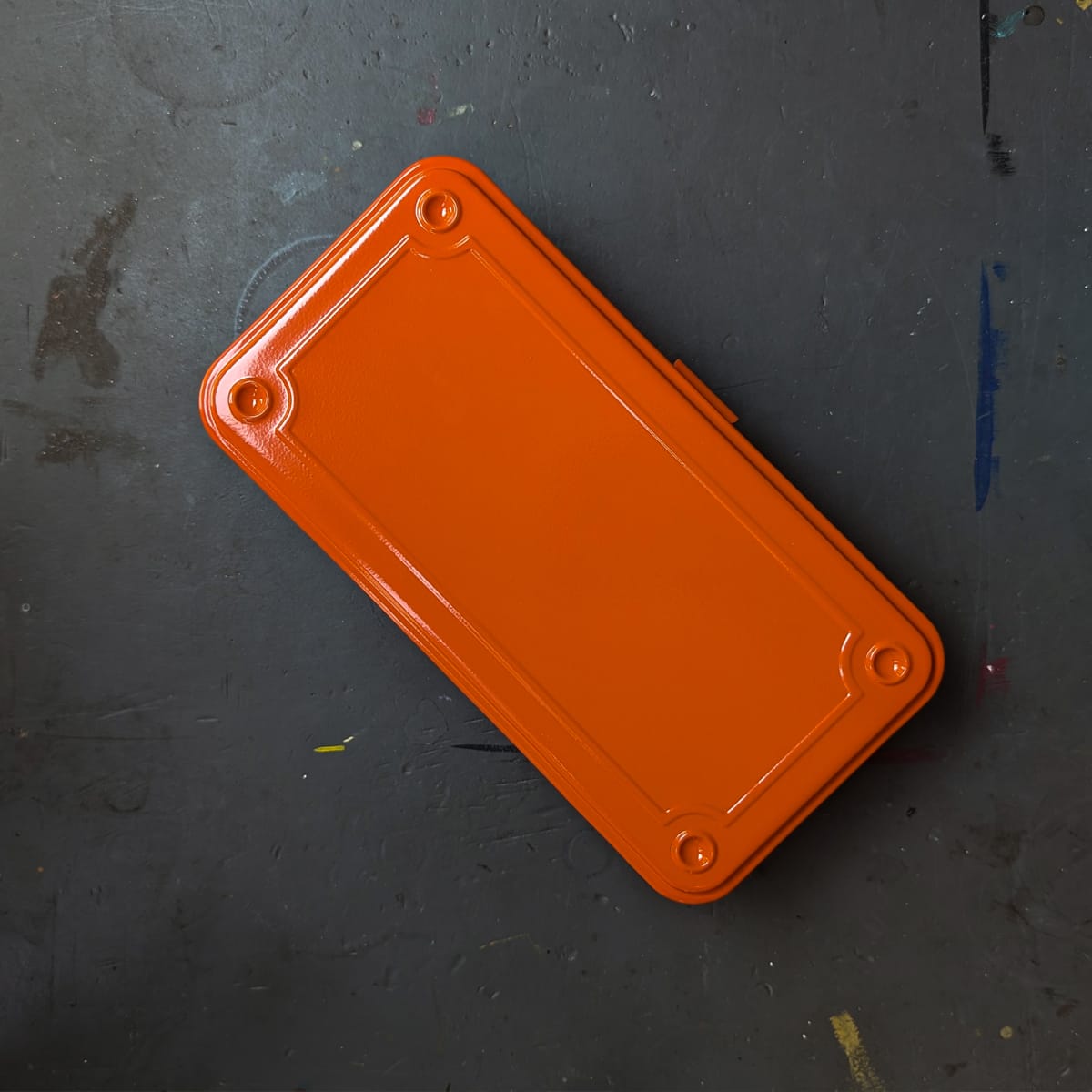 Toyo Steel Storage Container Orange Toyo - Tool Boxes - T-190 - Large
