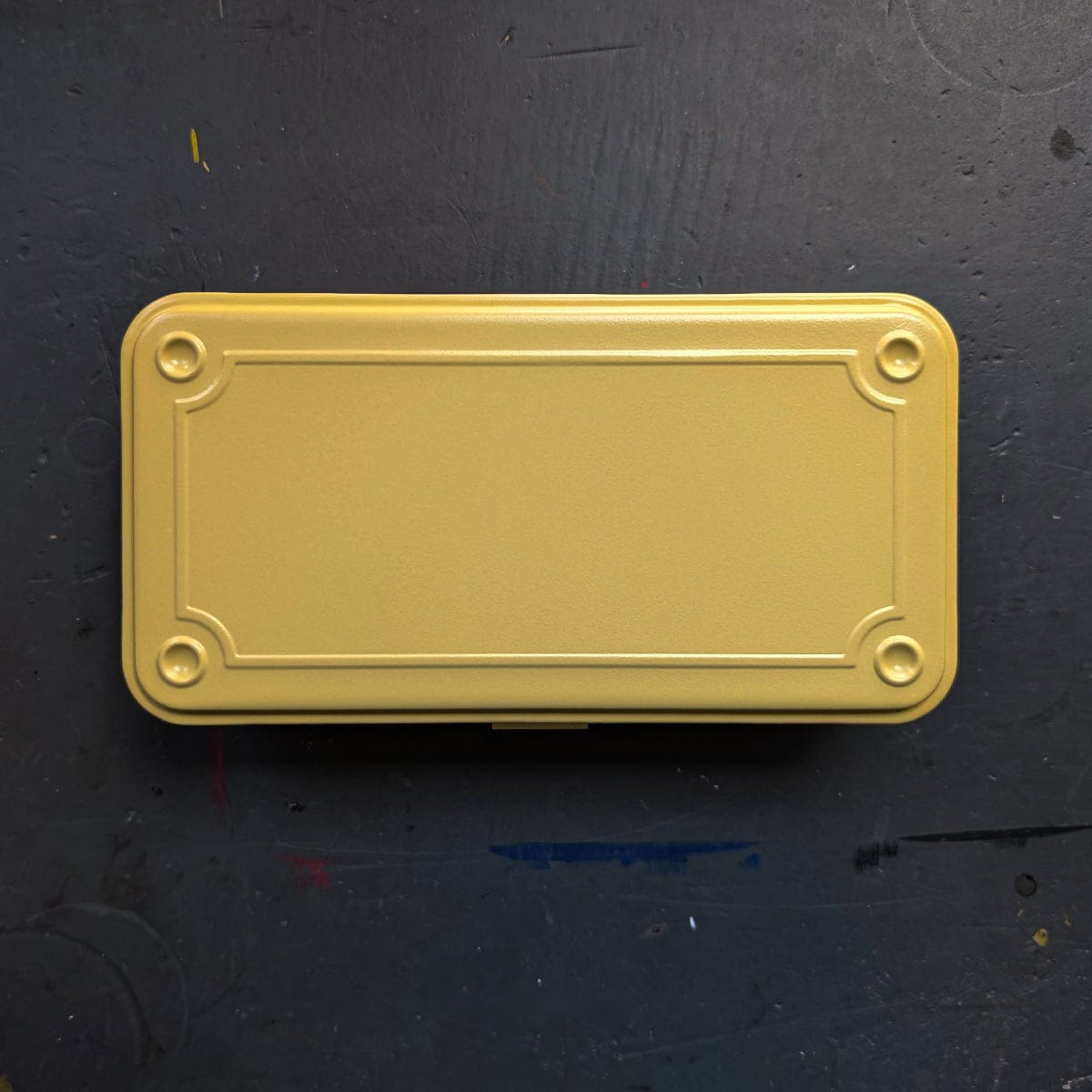 Toyo Steel Storage Container Yellow Toyo - Tool Boxes - T-190 - Large