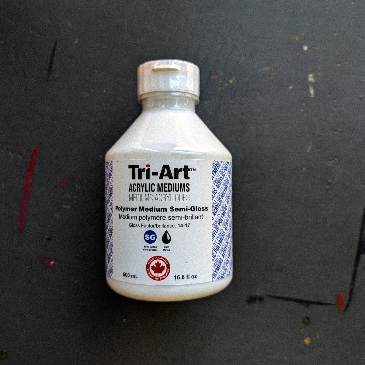Tri-Art Acrylic Medium 500mL Tri-Art - Polymer Medium - Semi-Gloss