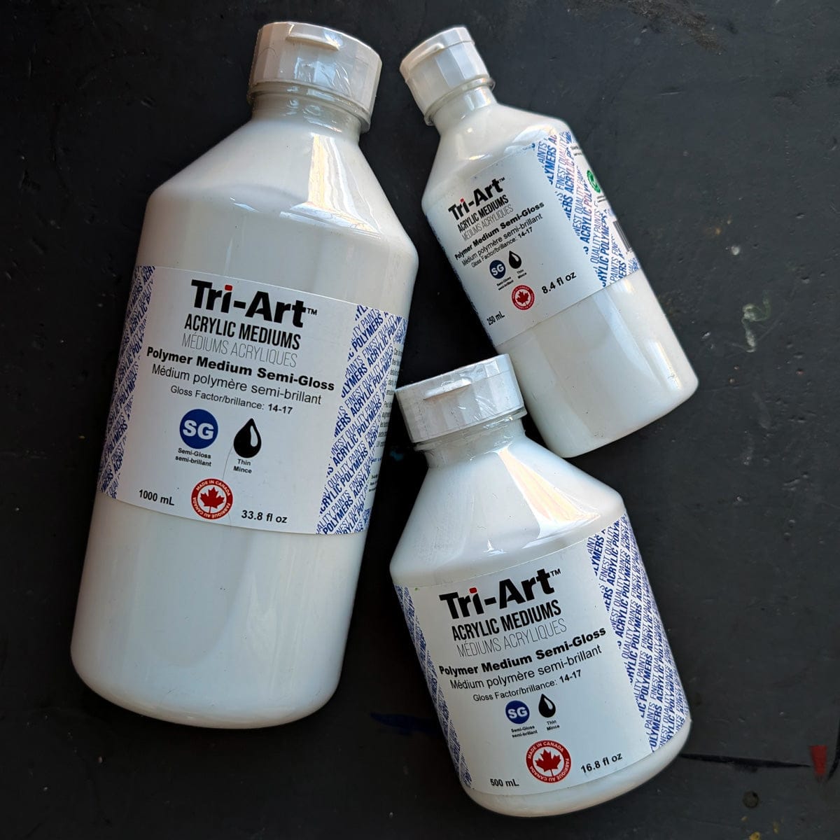Tri-Art Acrylic Medium Tri-Art - Polymer Medium - Semi-Gloss