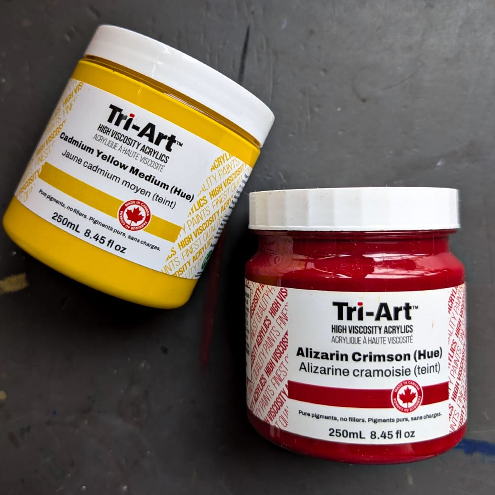 Tri-Art Acrylic Paint Tri-Art - High Viscosity Acrylic Paint - 250mL Jars - Series 3