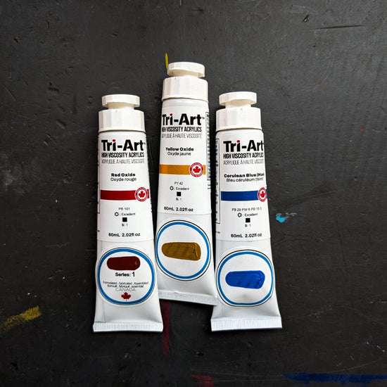 Tri-Art Acrylic Paint Tri-Art - High Viscosity Acrylic Paint - 60mL Tubes - Series 1