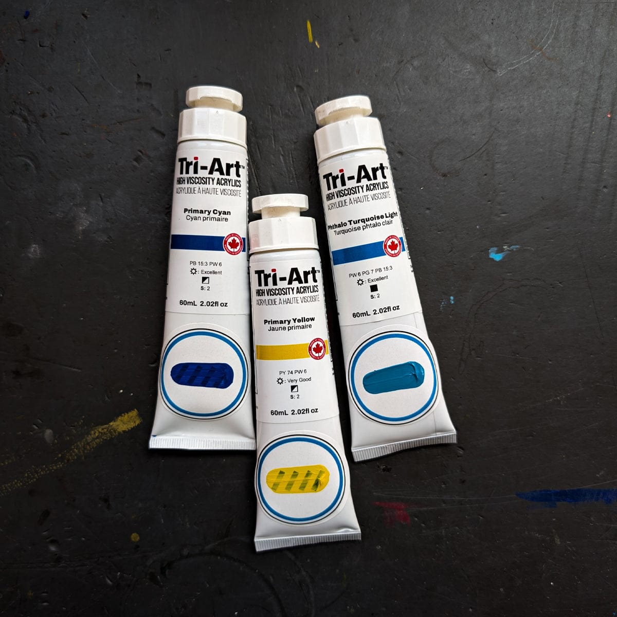 Tri-Art Acrylic Paint Tri-Art - High Viscosity Acrylic Paint - 60mL Tubes - Series 2