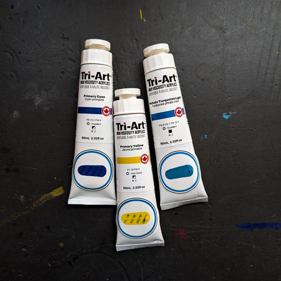 Tri-Art Acrylic Paint Tri-Art - High Viscosity Acrylic Paint - 60mL Tubes - Series 2