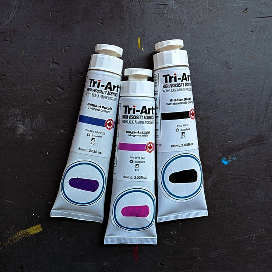 Tri-Art Acrylic Paint Tri-Art - High Viscosity Acrylic Paint - 60mL Tubes - Series 3