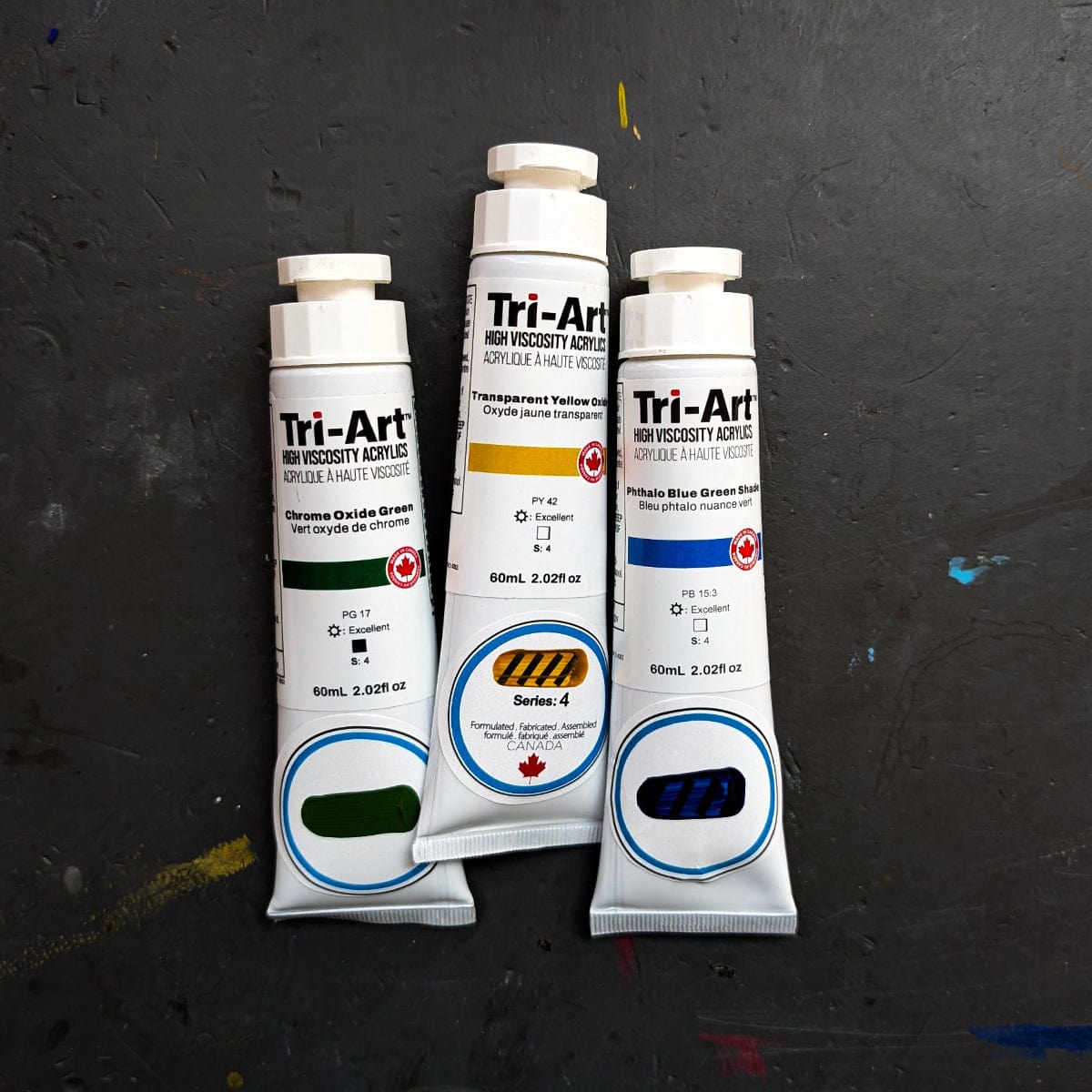 Tri-Art Acrylic Paint Tri-Art - High Viscosity Acrylic Paint - 60mL Tubes - Series 4