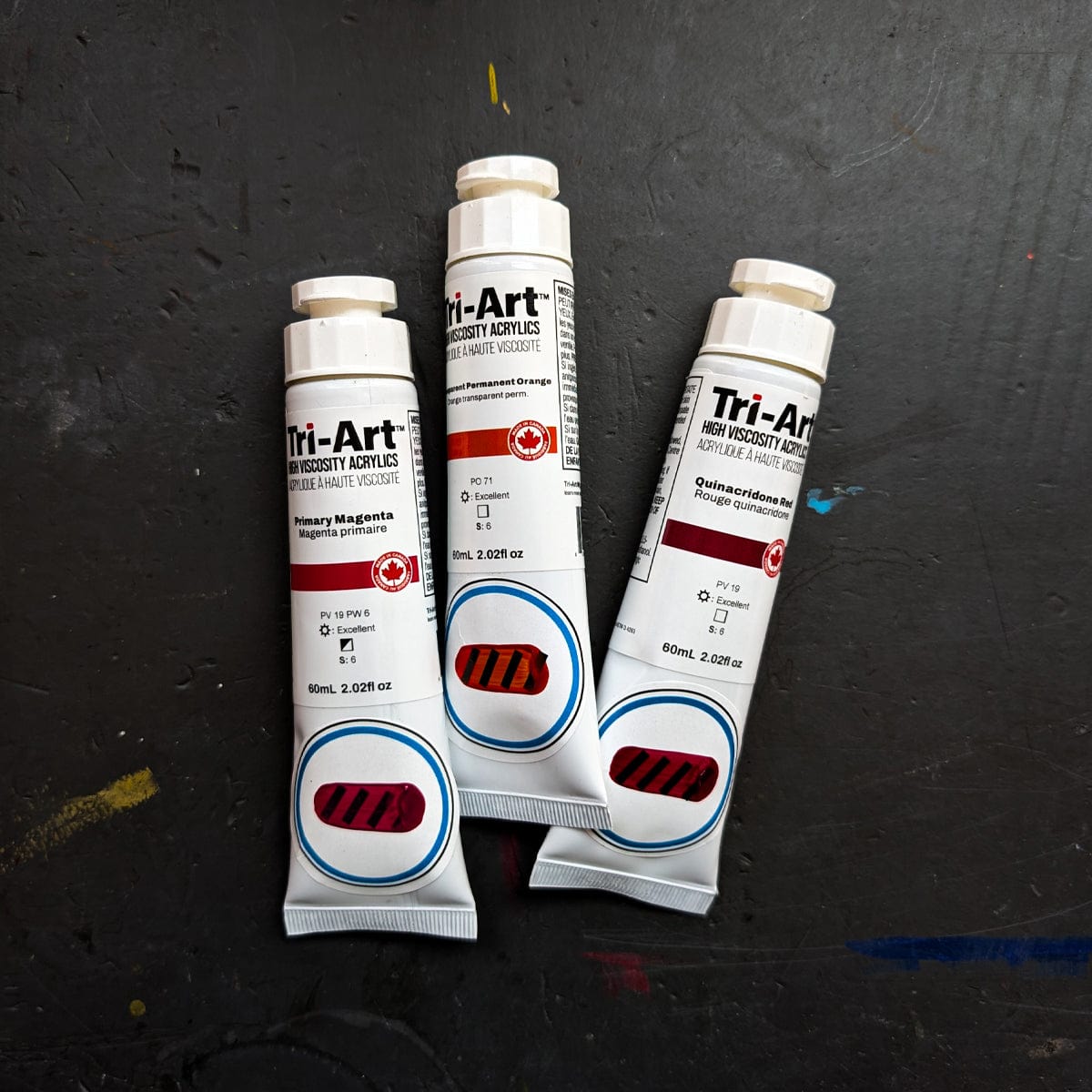 Tri-Art Acrylic Paint Tri-Art - High Viscosity Acrylic Paint - 60mL Tubes - Series 6