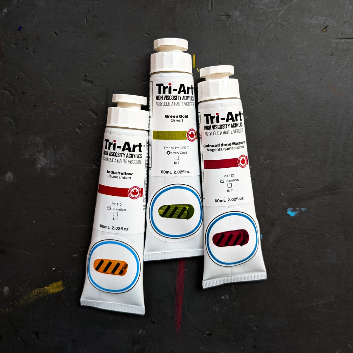 Tri-Art Acrylic Paint Tri-Art - High Viscosity Acrylic Paint - 60mL Tubes - Series 7