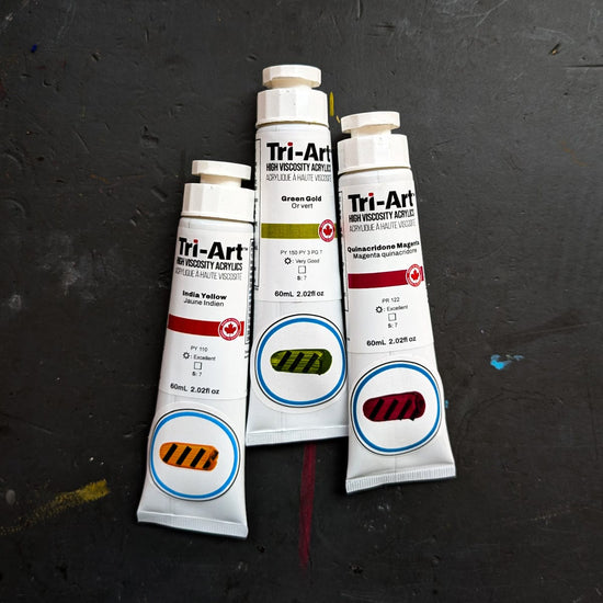 Tri-Art Acrylic Paint Tri-Art - High Viscosity Acrylic Paint - 60mL Tubes - Series 7