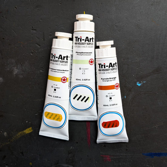 Tri-Art Acrylic Paint Tri-Art - High Viscosity Acrylic Paint - 60mL Tubes - Series 8