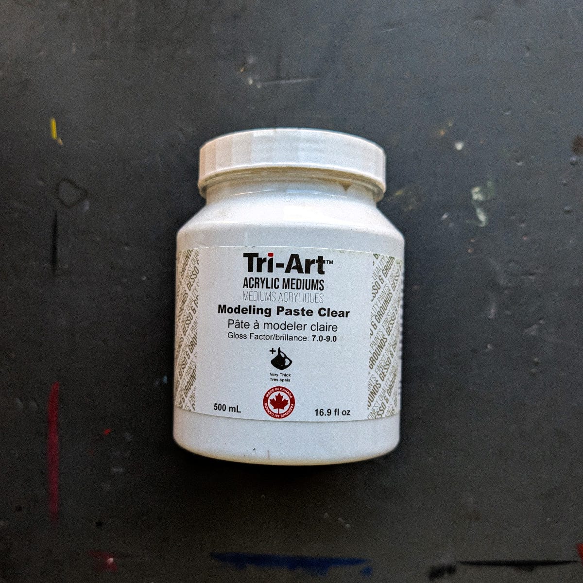 Tri-Art Modelling Paste 500mL Jar Tri-Art - Modeling Paste - Clear