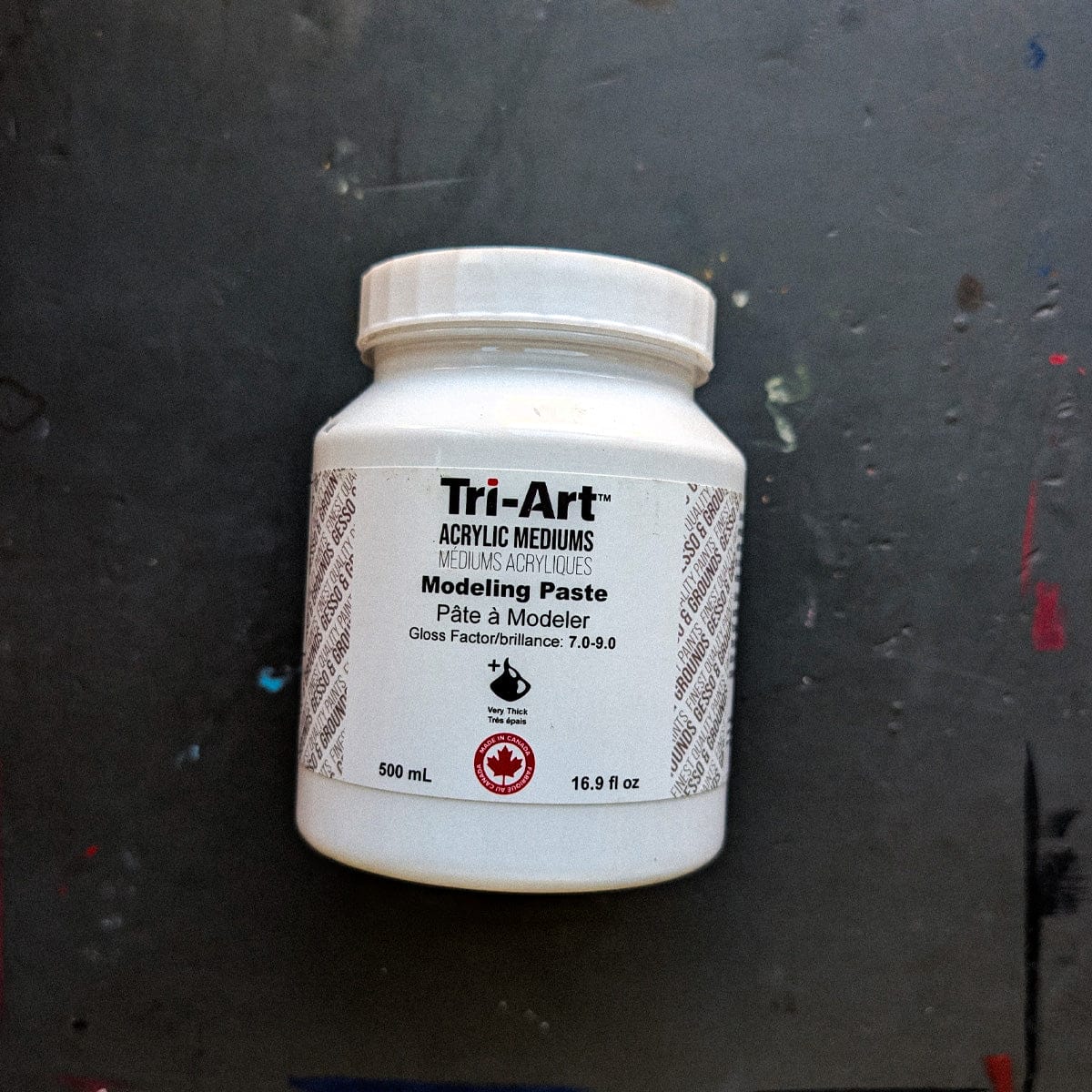 Tri-Art Modelling Paste 500mL Jar Tri-Art - Modelling Paste - White