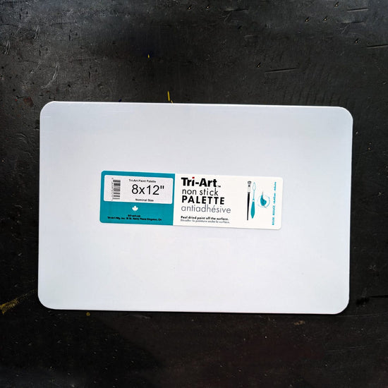 Tri-Art Palette - Plastic Tri-Art - Paint Palette - 8x12"