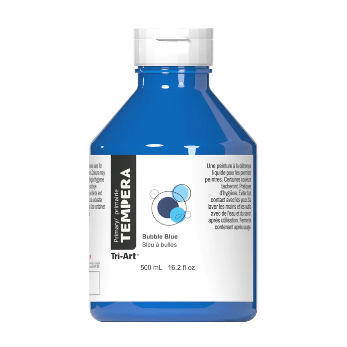 Tri-Art Tempera Paint Bubble Blue Tri-Art - Tempera Paint - 500mL Bottles