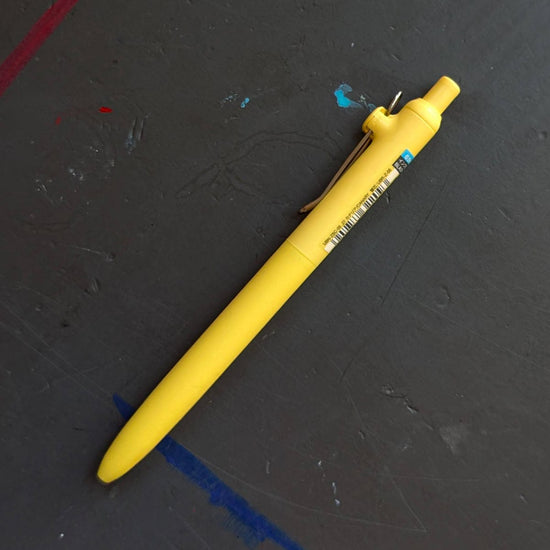 Uniball Ballpoint Pen Canary Uniball - Zento Standard - Retractable 0.5mm Gel Pens