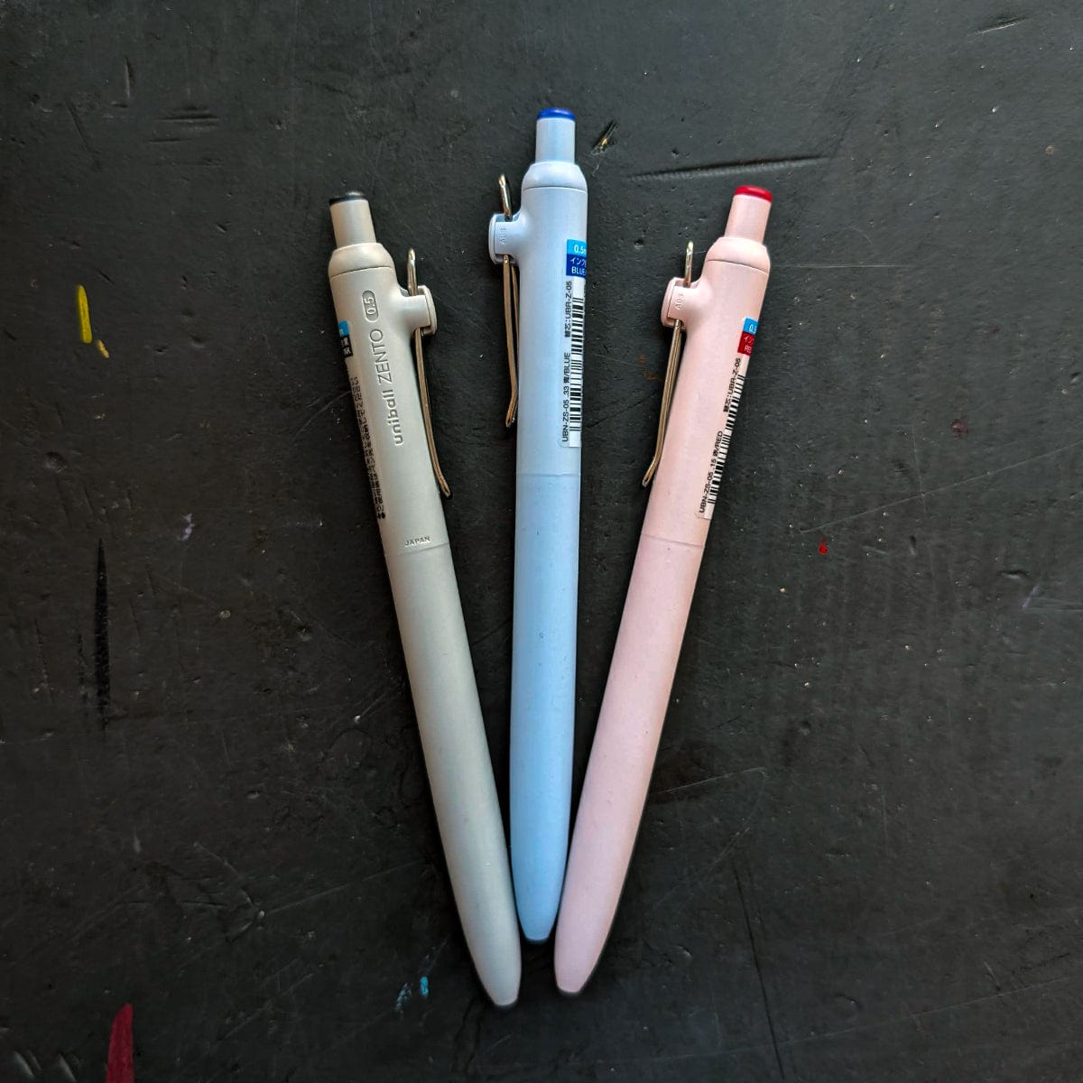 Uniball Ballpoint Pen Uniball - Zento Basic - Retractable 0.5mm Gel Pens