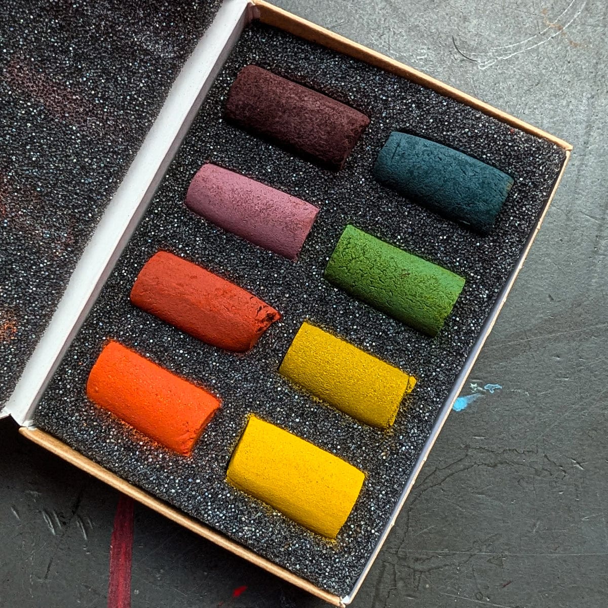 Unison Colour Soft Pastel Set Unison Colour - Handmade Soft Pastels - Autumn Mini Set - 8 Half Sticks