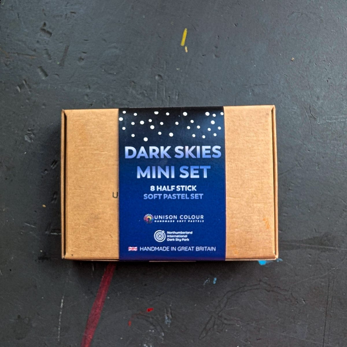 Unison Colour Soft Pastel Set Unison Colour - Handmade Soft Pastels - Dark Skies Mini Set - 8 Half Sticks