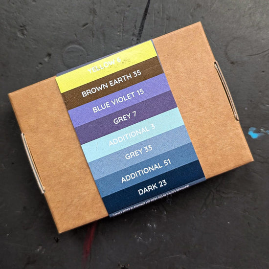 Unison Colour Soft Pastel Set Unison Colour - Handmade Soft Pastels - Winter Mini Set - 8 Half Sticks