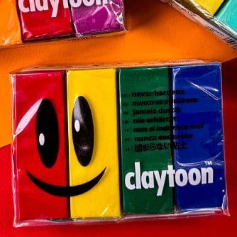 Claytoon Modeling Clay 1lb Primary Set