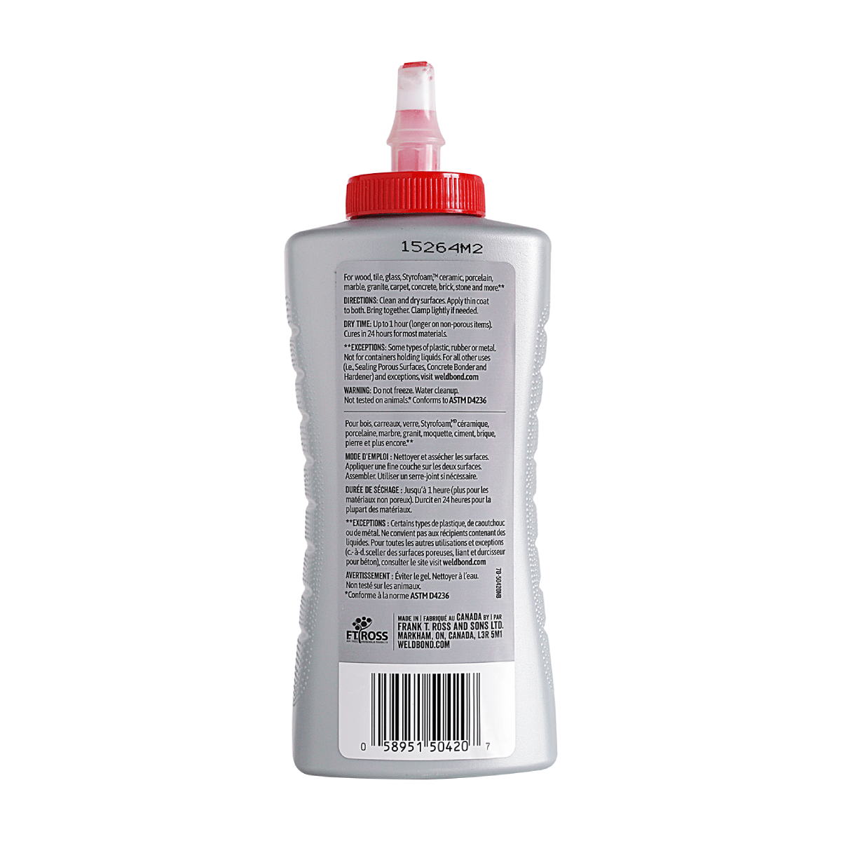 Weldbond Adhesive Weldbond - Universal Adhesive - 420mL Bottle
