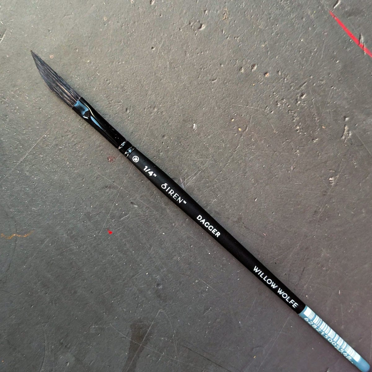Willow Wolfe Synthetic Brush 1/4" Willow Wolfe - Siren Artist Brushes - Series 1100 - Daggers
