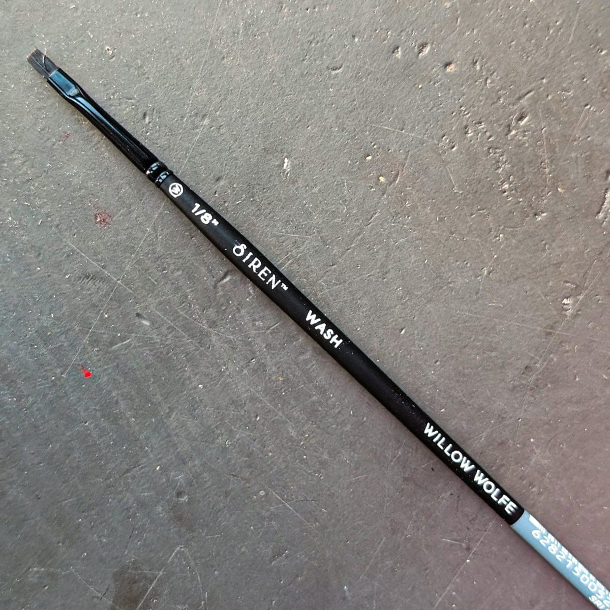 Willow Wolfe Synthetic Brush 1/8" Willow Wolfe - Siren Artist Brushes - Series 1100 - Washes