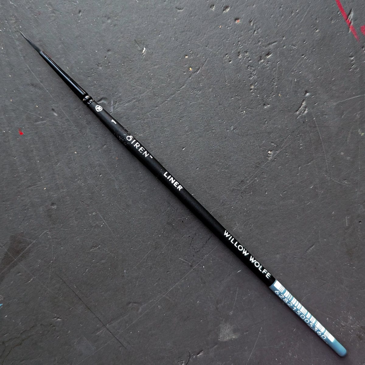 Willow Wolfe Synthetic Brush #1 Willow Wolfe - Siren Artist Brushes - Series 1100 - Liners