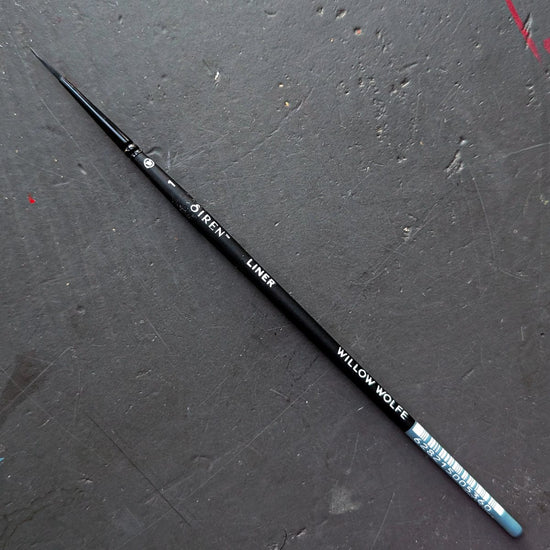 Willow Wolfe Synthetic Brush #1 Willow Wolfe - Siren Artist Brushes - Series 1100 - Liners