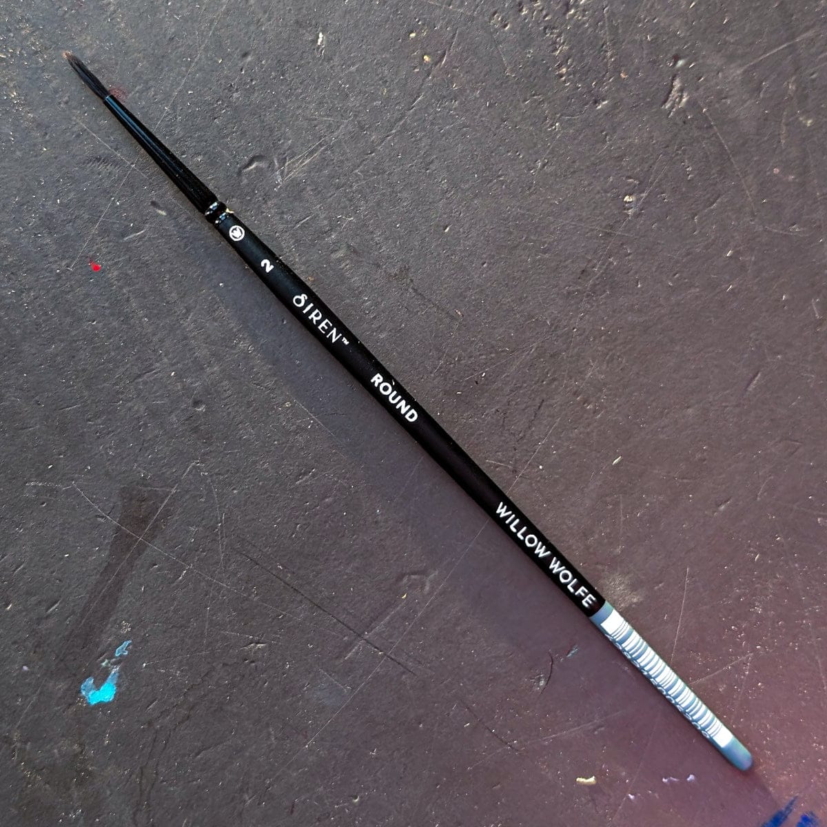 Willow Wolfe Synthetic Brush #2 Willow Wolfe - Siren Artist Brushes - Series 1100 - Rounds