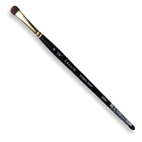 Willow Wolfe Synthetic Brush 3/8" Willow Wolfe - Callia Artist Brushes - Series 1200 - Dodo Mop