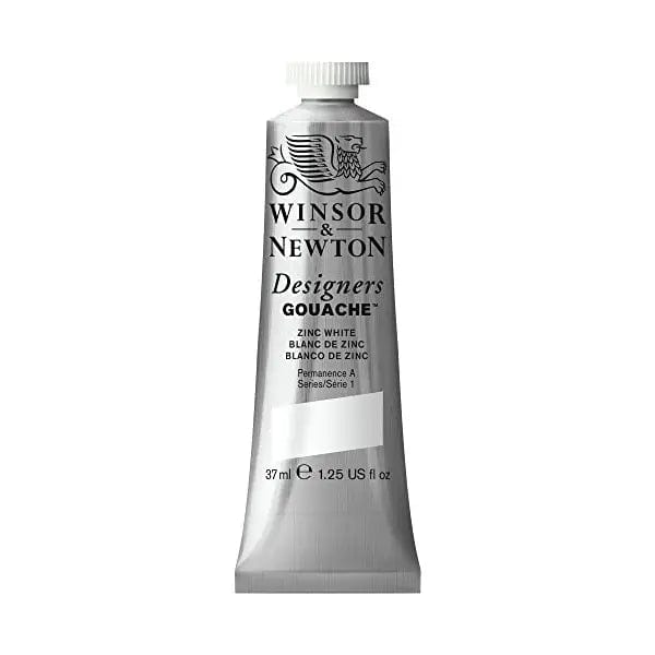 Winsor & Newton Designer Gouache Winsor & Newton - Designers Gouache - 37mL Tube - Series 1 - Zinc White