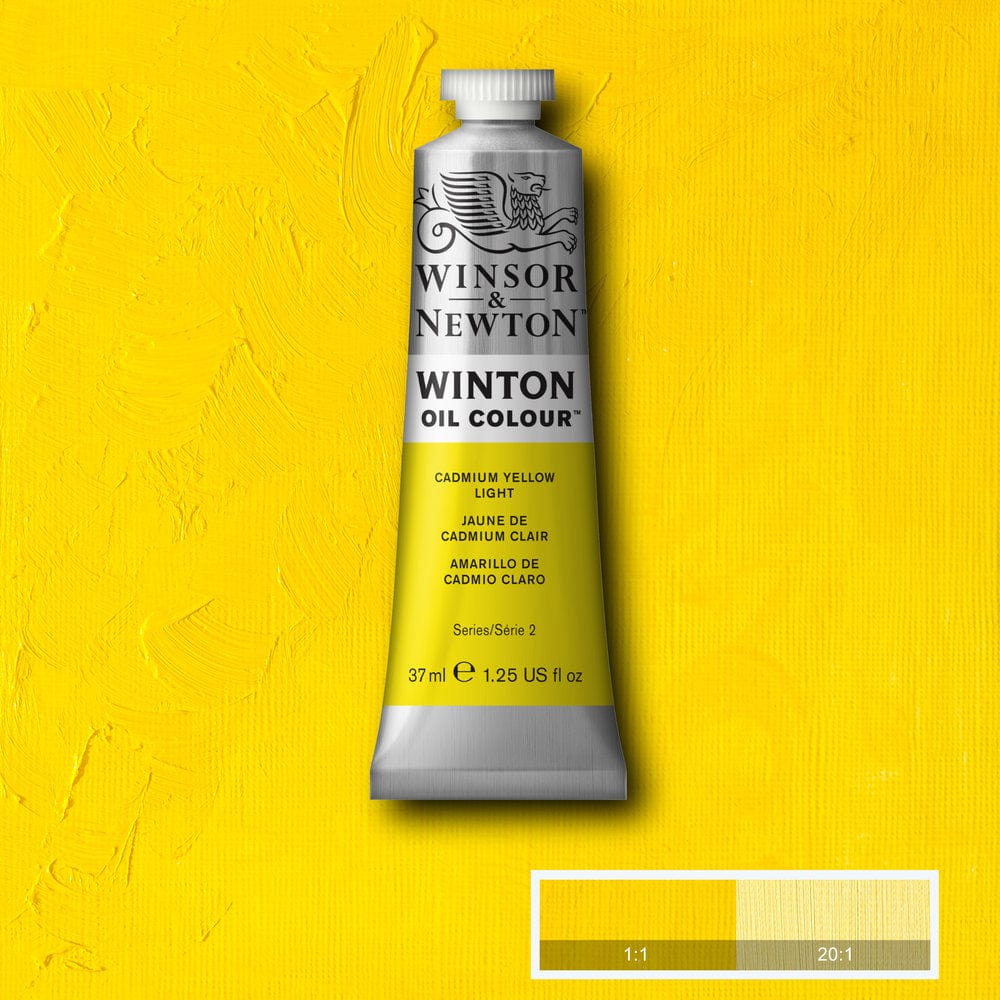 Winsor & Newton Oil Colour CADMIUM YELLOW LIGHT Winsor & Newton - Winton Oil Colour - 37mL Tubes - Series 2