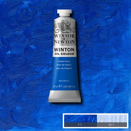 Winsor & Newton Oil Colour COBALT BLUE Winsor & Newton - Winton Oil Colour - 37mL Tubes - Series 2