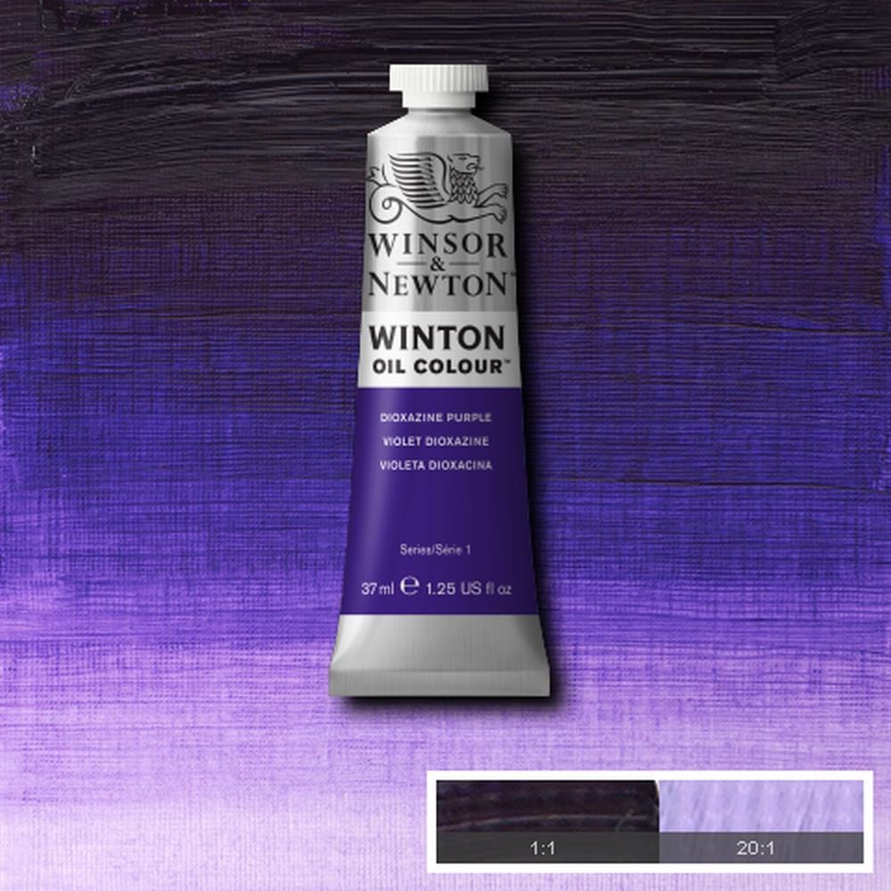 Load image into Gallery viewer, Winsor &amp;amp; Newton Oil Colour DIOXAZINE PURPLE Winsor &amp;amp; Newton - Winton Oil Colour - 37mL Tubes - Series 1
