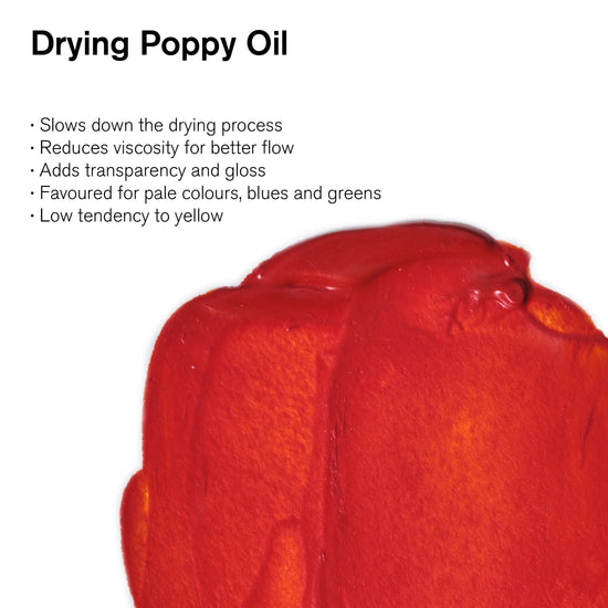 Winsor & Newton Oil Colour Medium Winsor & Newton - Drying Poppy Oil - 75mL Bottle - Item #2721743