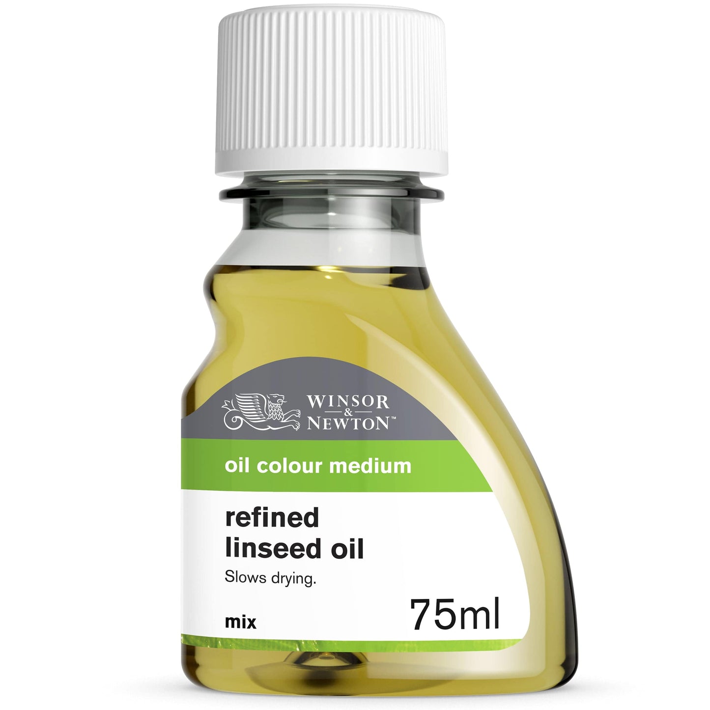 Winsor & Newton Oil Colour Medium Winsor & Newton - Refined Linseed Oil - 75mL Bottle - Item #2721748